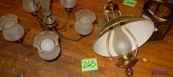 3 light fixtures