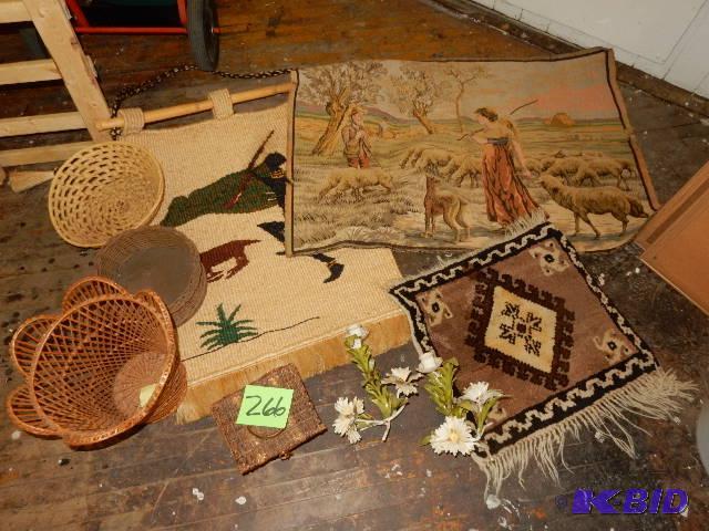 Misc. Tapestrys and Baskets