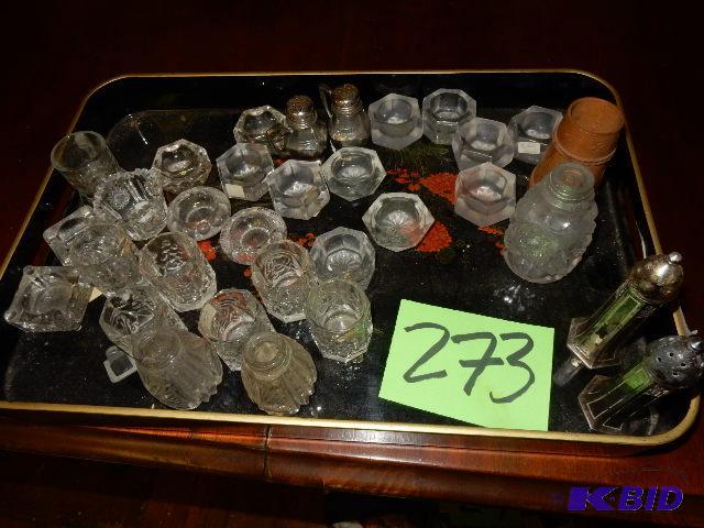 Tray of Salt Cellars..