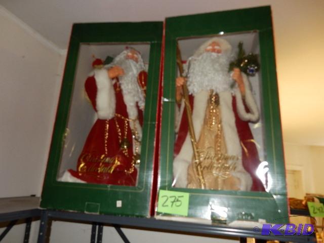 2, 3 ft high Santa Clause, Christmas Collection