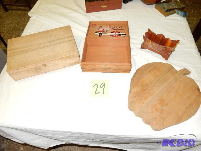 Misc. Cigar and other wood items