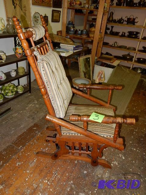 Oak Glider Rocker
