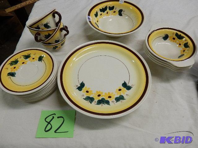 Set of 4, Vernon Kiln China