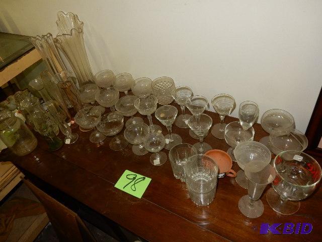 Misc. Vases and Glassware