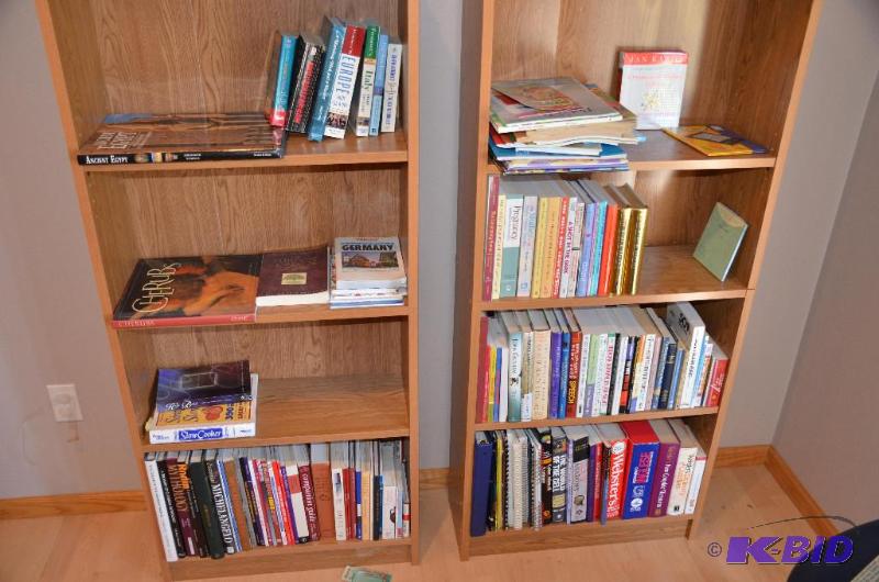 lot 112 image: All books on book shelf - travel guides Europ...