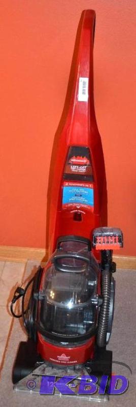 lot 14 image: Bissell Lift Off Deep Cleaning system - rug s...