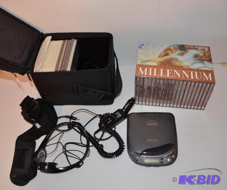 lot 162 image: Anwa Compact Disc player, classical music col...
