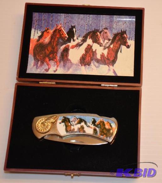 lot 191 image: Collectible Jack knife in case...