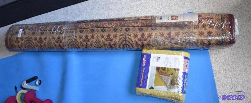 lot 71 image: New unopened rug by Kathy Ireland, 65 x 94&nb...