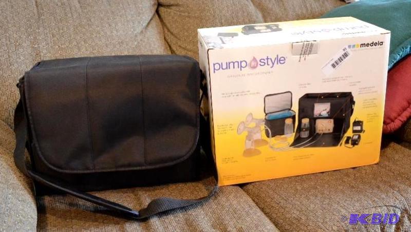lot 81 image: Medela electric breast pump, appears to be ne...