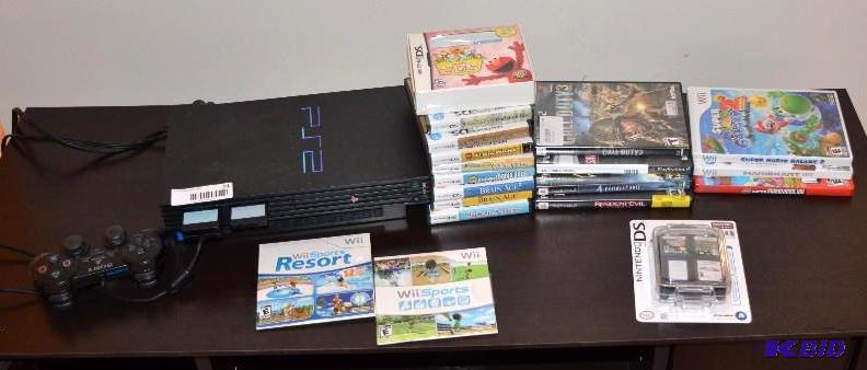 lot 91 image: Sony Play Station 2 counsel and 2 controllers...