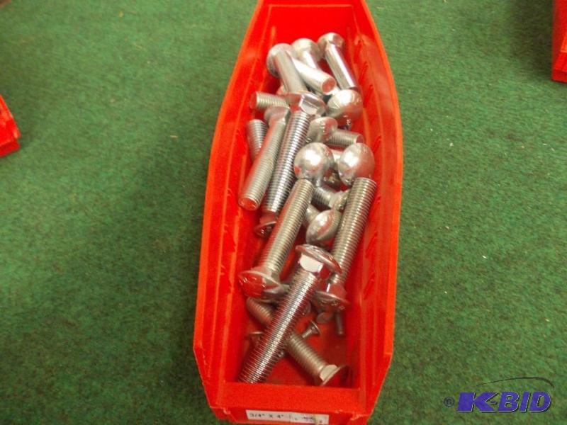 34 x 4 Carriage Bolts...