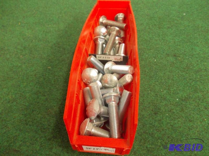 34 x 3 &amp 3-12 Carriage Bolts...