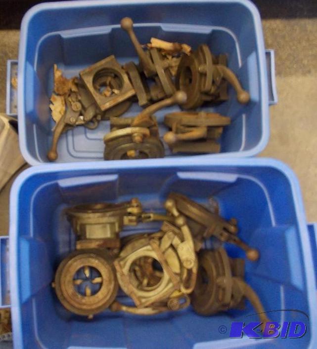 2- Tubs Of Assorted Pipe Threading Dies...