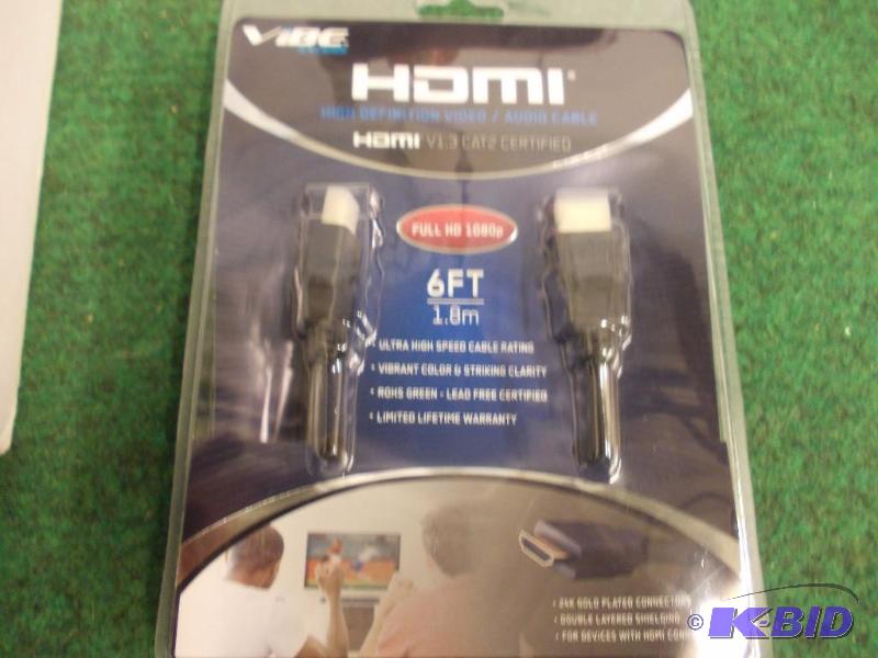 NEW- Box Of 10 Total - HDMI Cables...