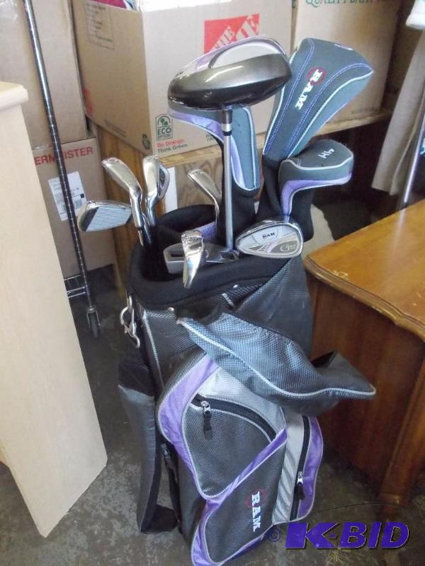 Ram Force Left Hand Golf Clubs &amp Bag (Pur...