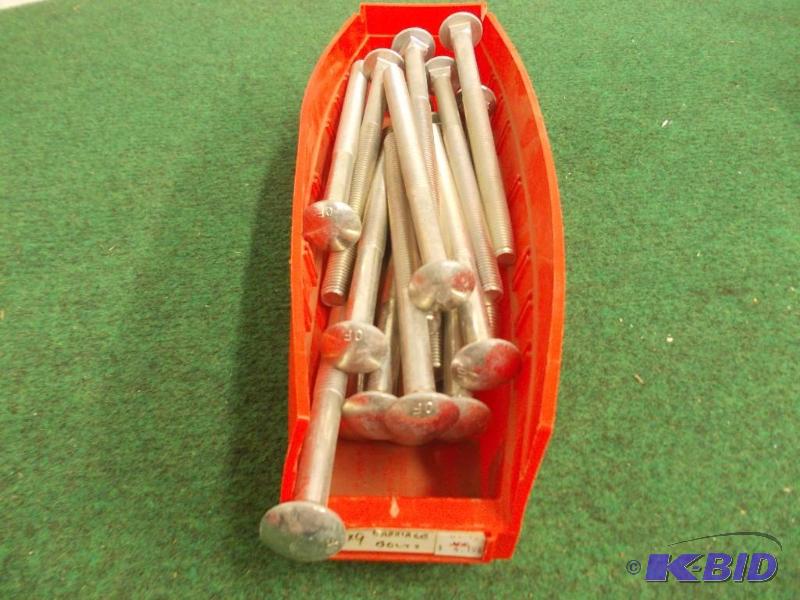 58 x 9 Carriage Bolts...