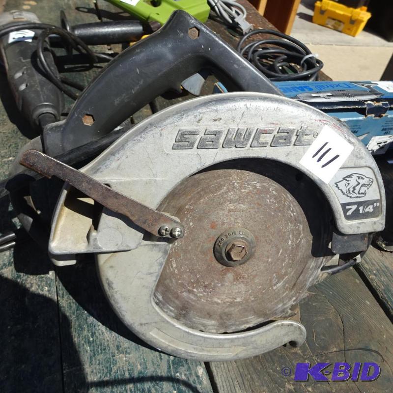 Saw Cat 7 14 Circular Saw Works...