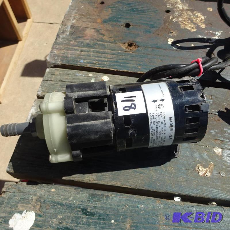 March Model 988 Pump 110 Volt Works...