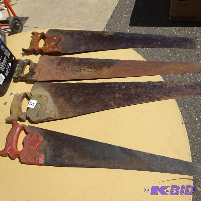 4 Hand Saws...