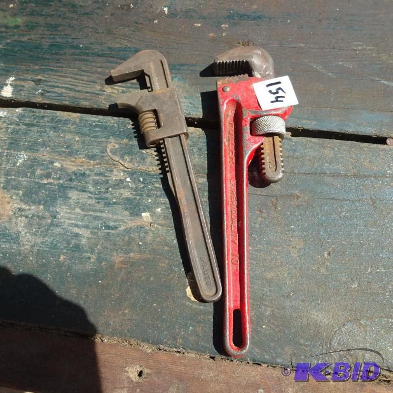 2 Pipe Wrenches...