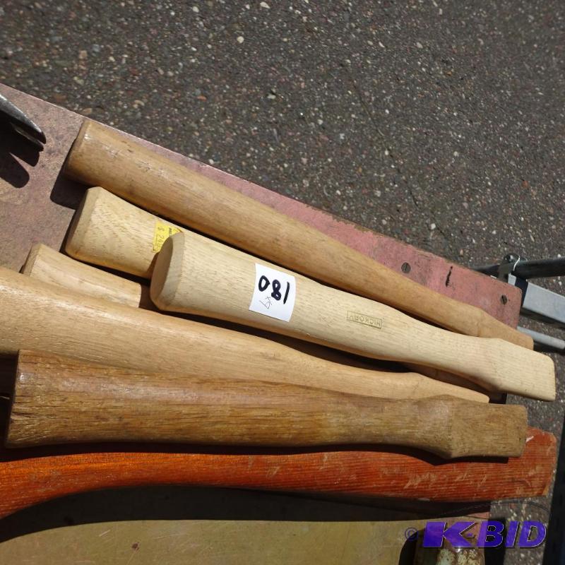 9 Hammer Handles...
