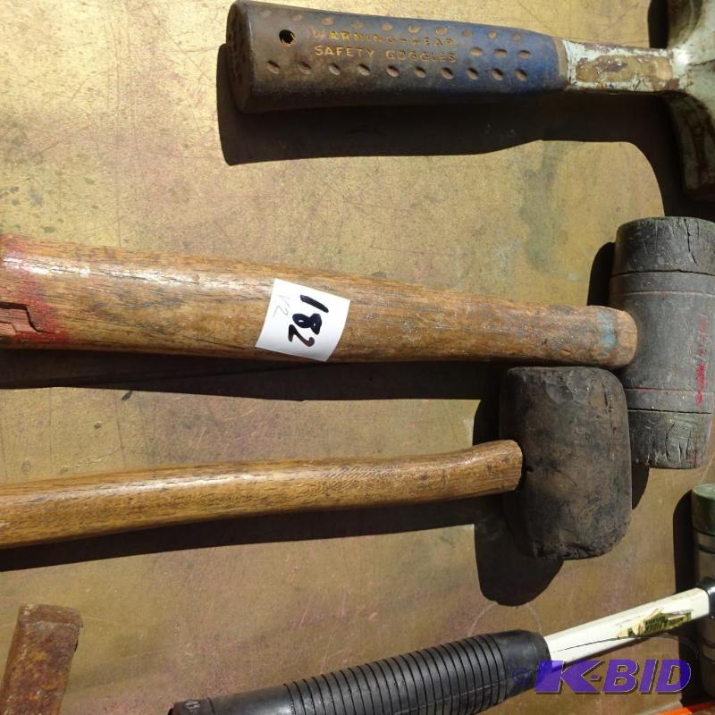 2 Rubber Hammers...