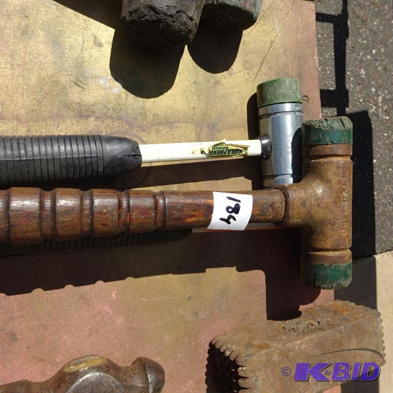 3 Dead Blow Hammers...