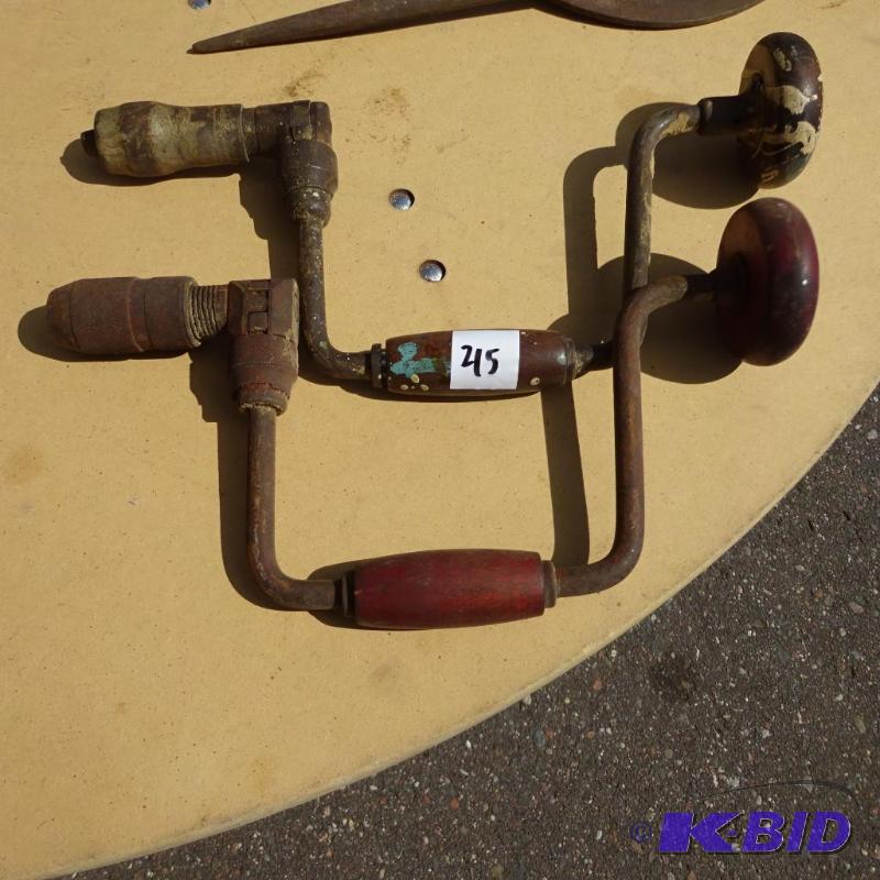 2 Drill Braces...