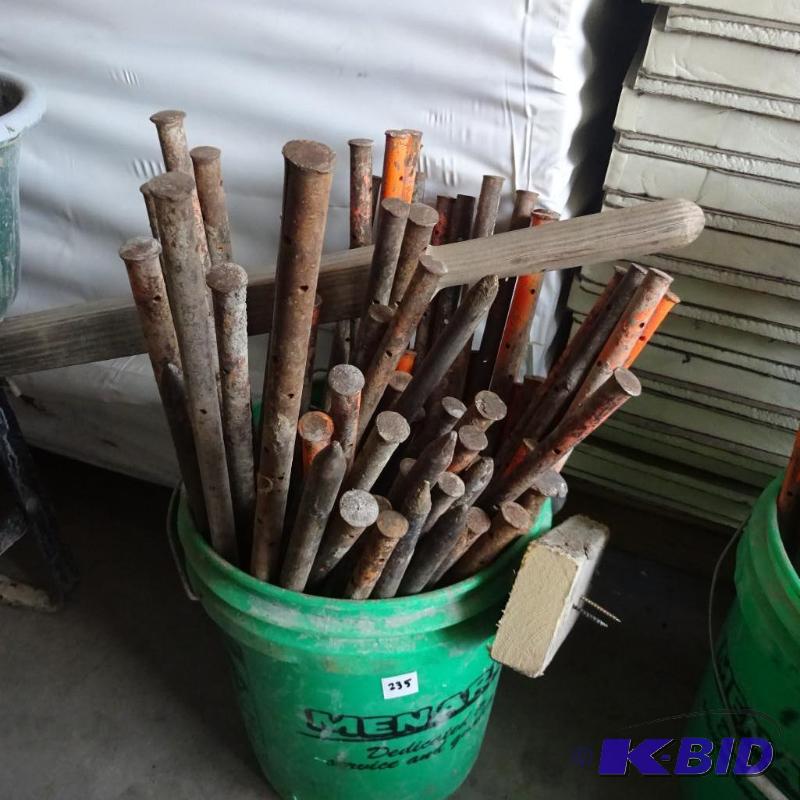 Steel Concrete Stakes...