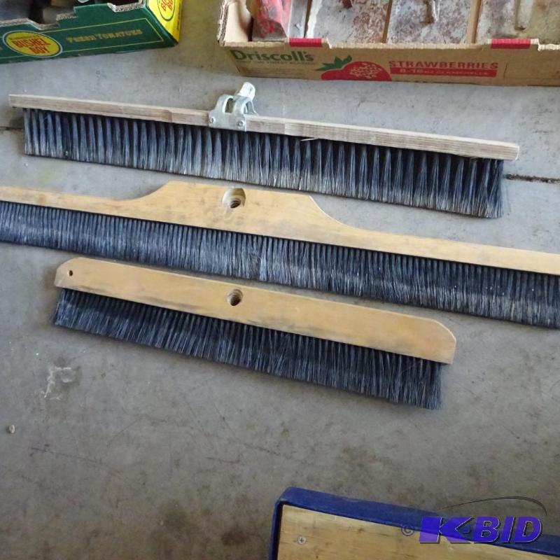 3 Finishing Brooms. 1 is Super Fine...
