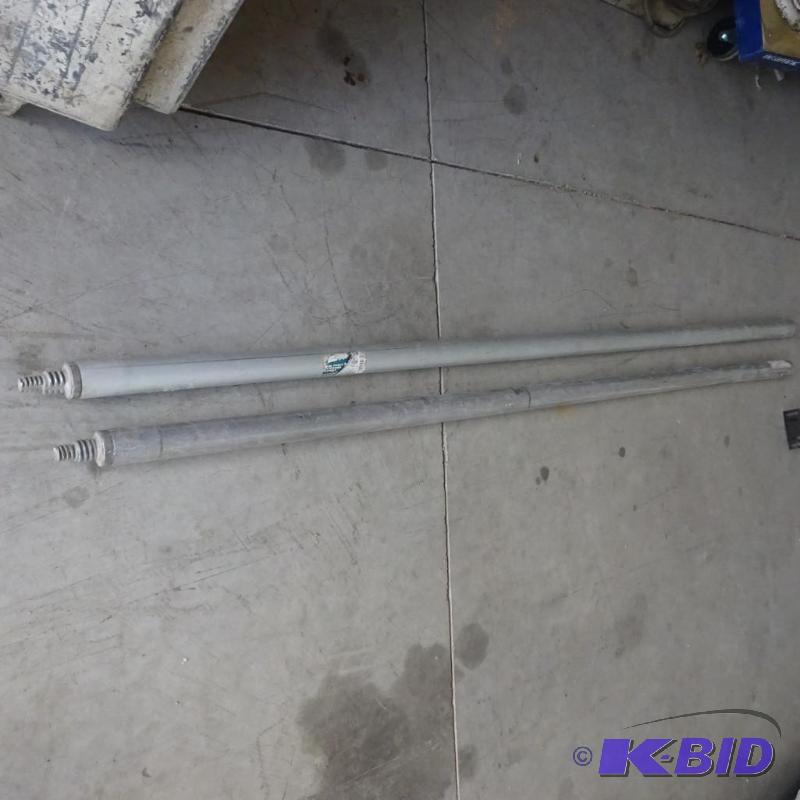 2 Bull Float Extensions One is Screw and one ...