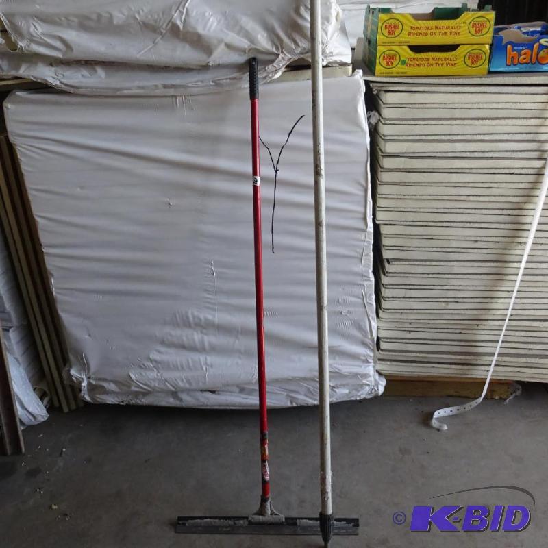 Squeegee and Extension Pole...