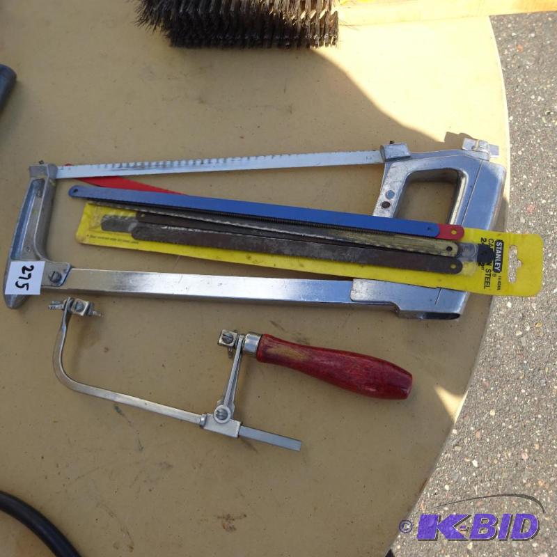 2 Hack Saws...