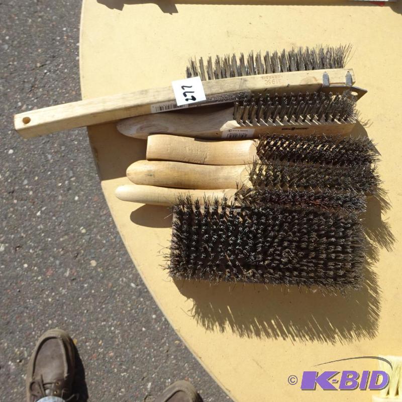 7 Wire Brushes...