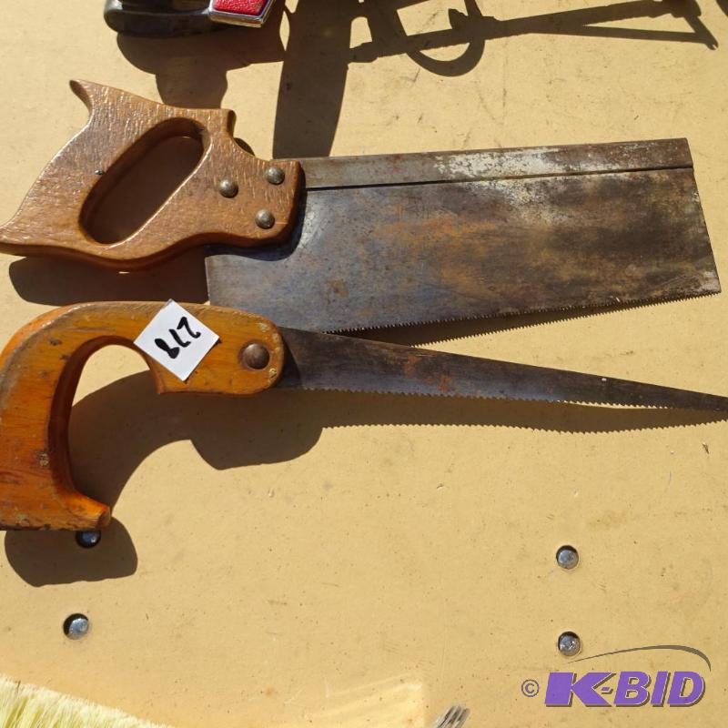 2 Hand Saws...