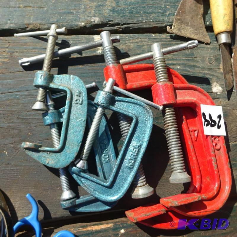 5 C Clamps...