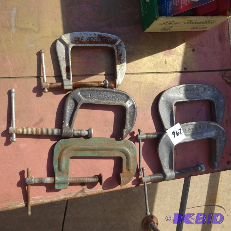 5 C Clamps...
