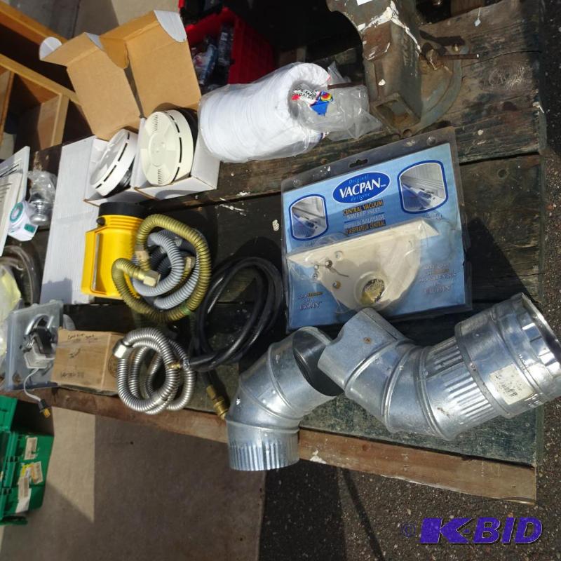 Misc Gas Lines, Duct Wor4k. Smoke Detectors. ...