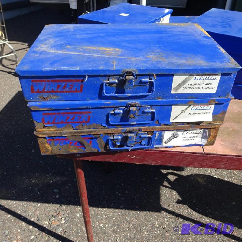 3 Metal Hardware Binds...