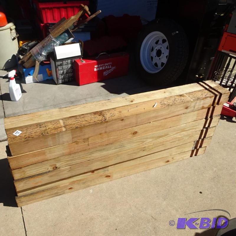 4 X 4 Deck Railing Posts 54&quot Qty 12 Trea...