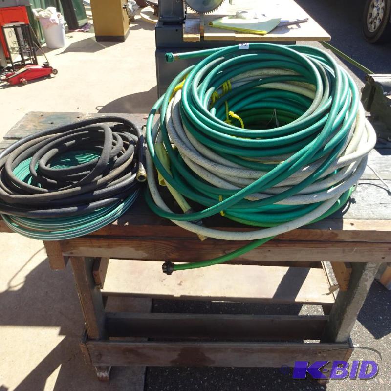 Pile of Misc Garden Hoses...