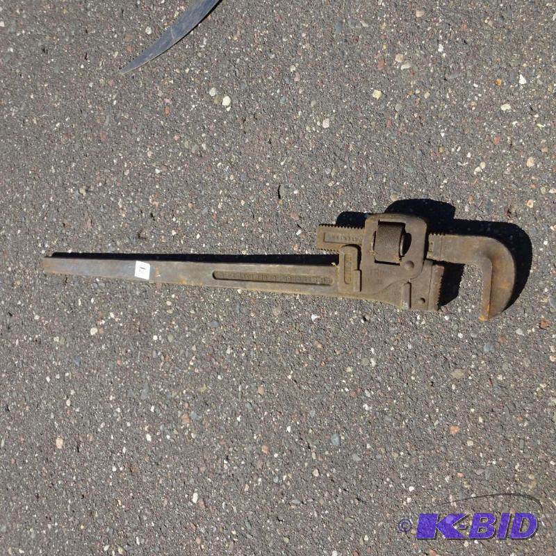 Vintage 36&quot Pipe Wrench...