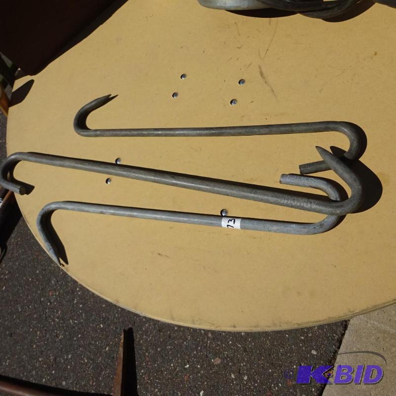 3 Meat Hanging Hooks...
