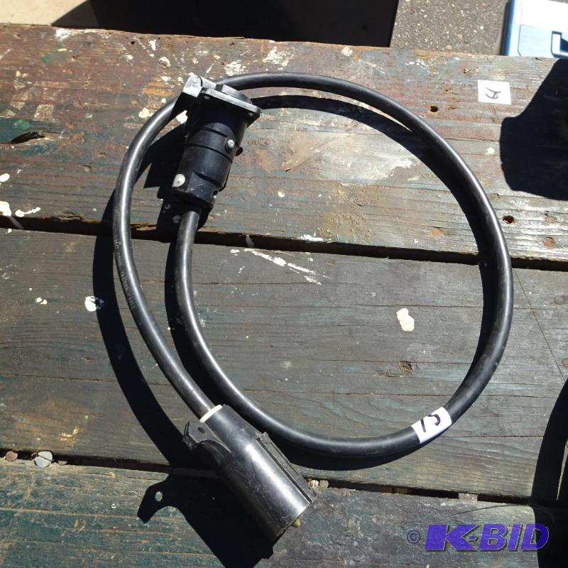 RV Style Trailer Plug in Extension Cord...