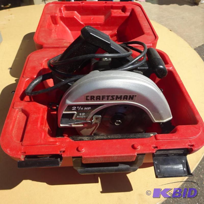 Craftsman 7 14 Circular Saw. 2 14 hp Works...