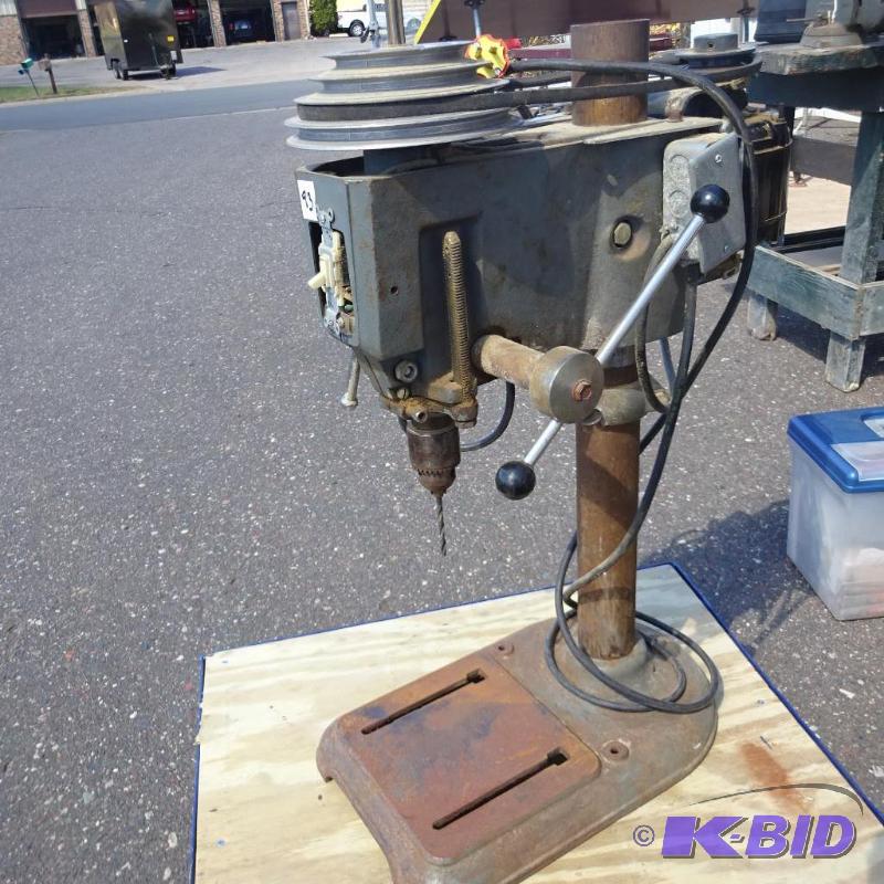 Rockwell Drill Press 65-000 110 Volt Works No...