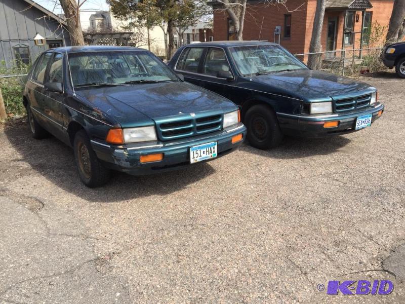 1993 Dodge Spirit and 1995 Plymouth Acclaim