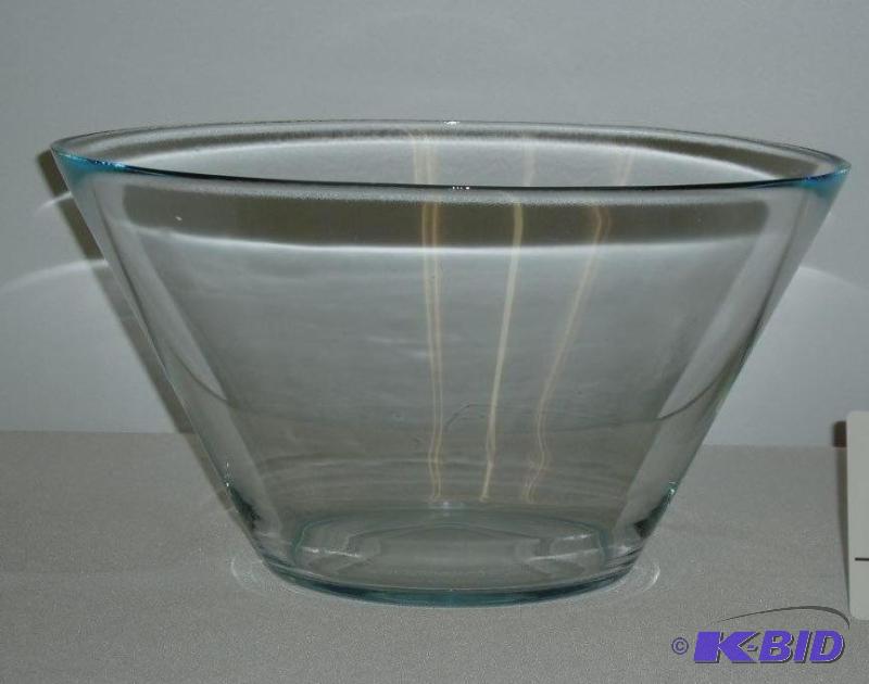 Serving Bowl Glass 11&quot Diameter Lot Of 1...