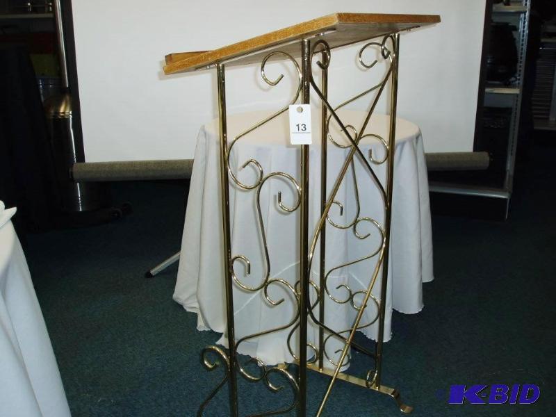 Guest Book Stand Brass Stand Measures 45 Hig...